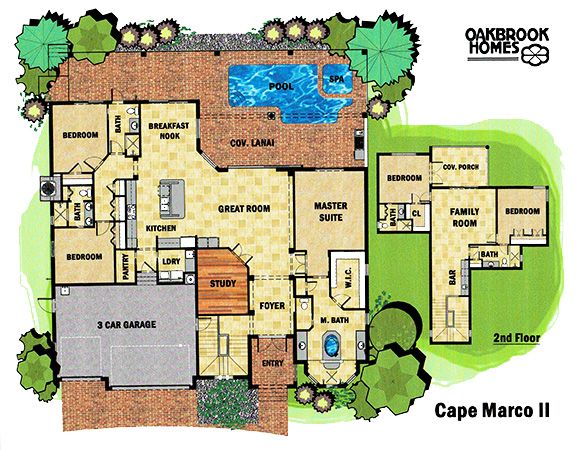 Cape Marco II Floor Plans