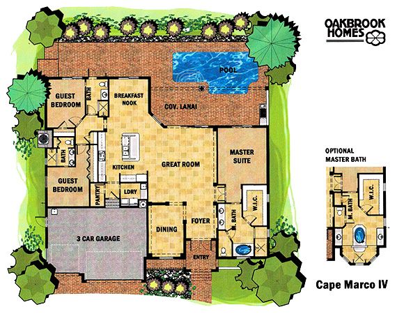 Cape Marco IV Floor Plans