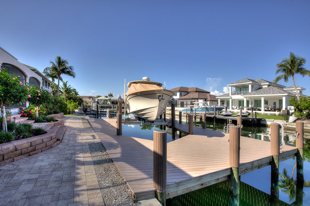 Oakbrook Cape Marco III Exterior - Dock at Rear