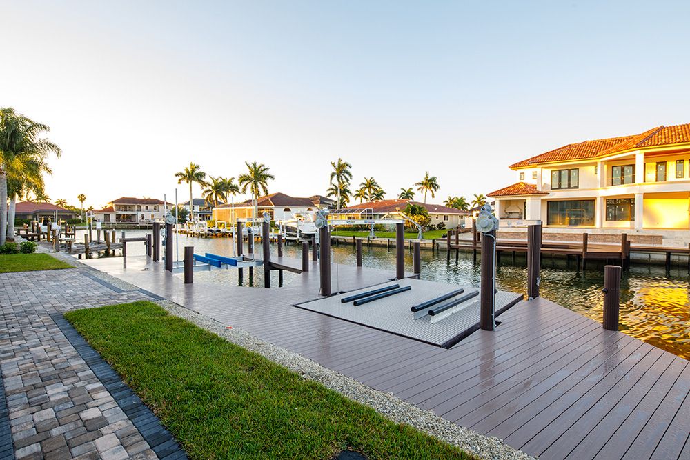 Oakbrook Cape Marco II Exterior - Dock at Rear