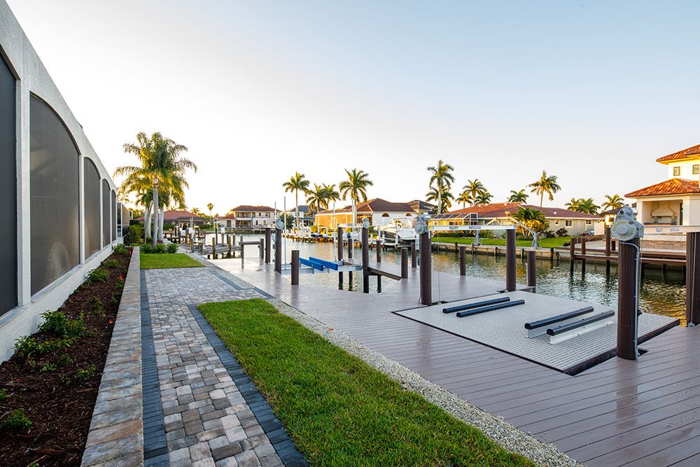 Oakbrook Cape Marco II Exterior - Dock at Rear