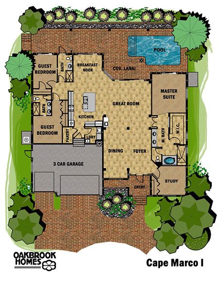 Cape Marco I Floor Plans