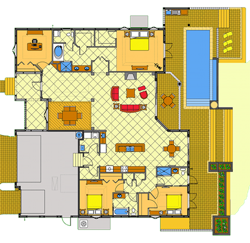 Oakbrook Marco model layout