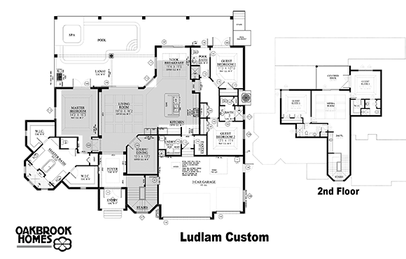 Oakbrook's Ludlam Custom Floor Plan