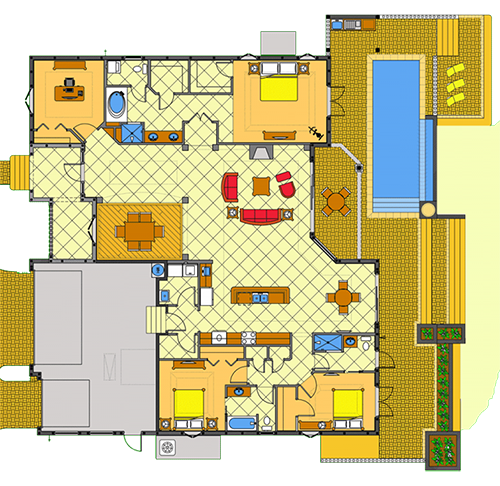 Oakbrook Marco model layout